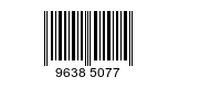Retail EAN-8 style barcode