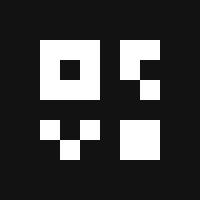 Dark Mode style QR code